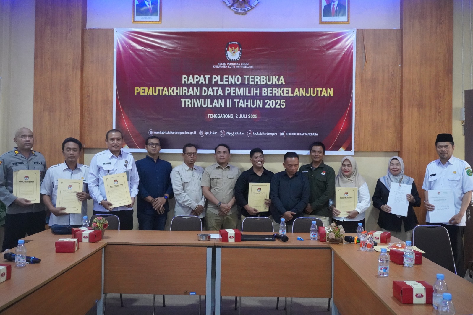 Pengawasan Non-Tahapan, Bawaslu Kukar Kawal Hak Pilih pada Rekapitulasi Daftar Pemilih Berkelanjutan Triwulan II Tahun 2025