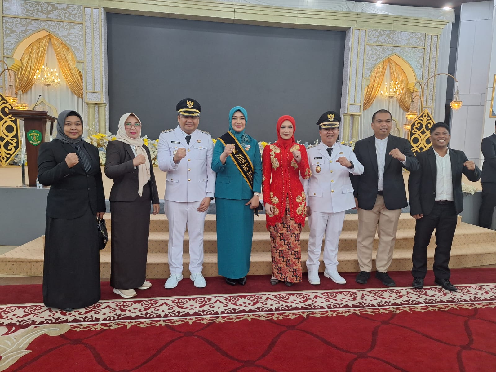 Bawaslu Kutai Kartanegara Hadiri Pelantikan Bupati dan Wakil Bupati Terpilih, Aulia Rahman Basri dan Rendi Solihin