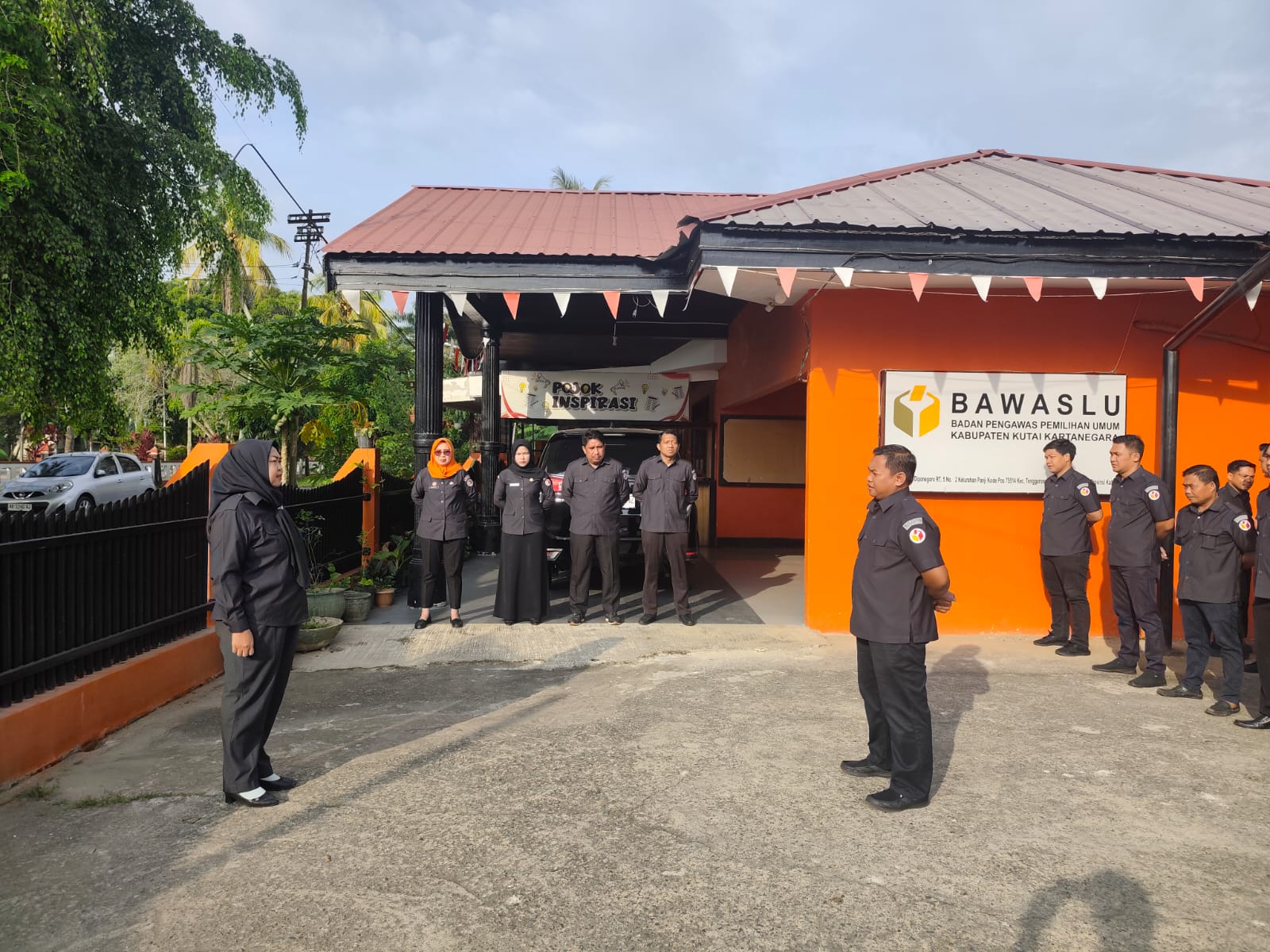 Sri Muliati Ningsih Pimpin Apel Pagi