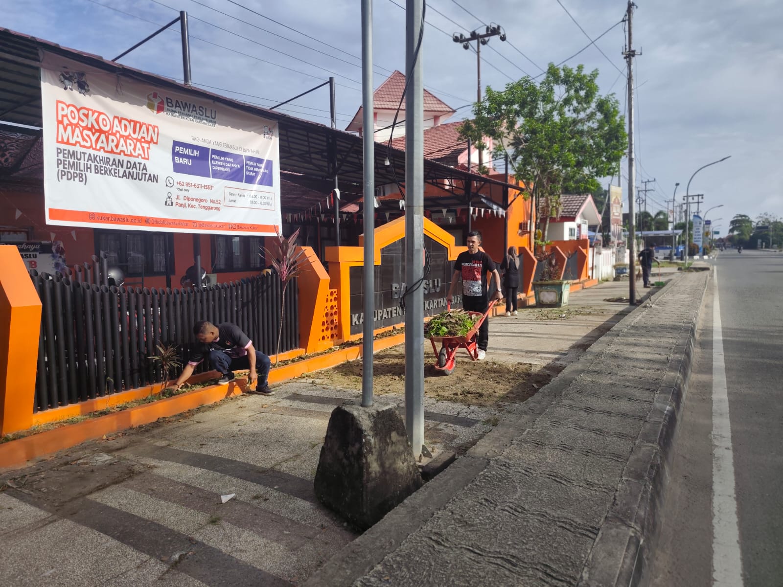 Kegiatan Jumpa Berlian Bawaslu Kabupaten Kutai Kartanegara