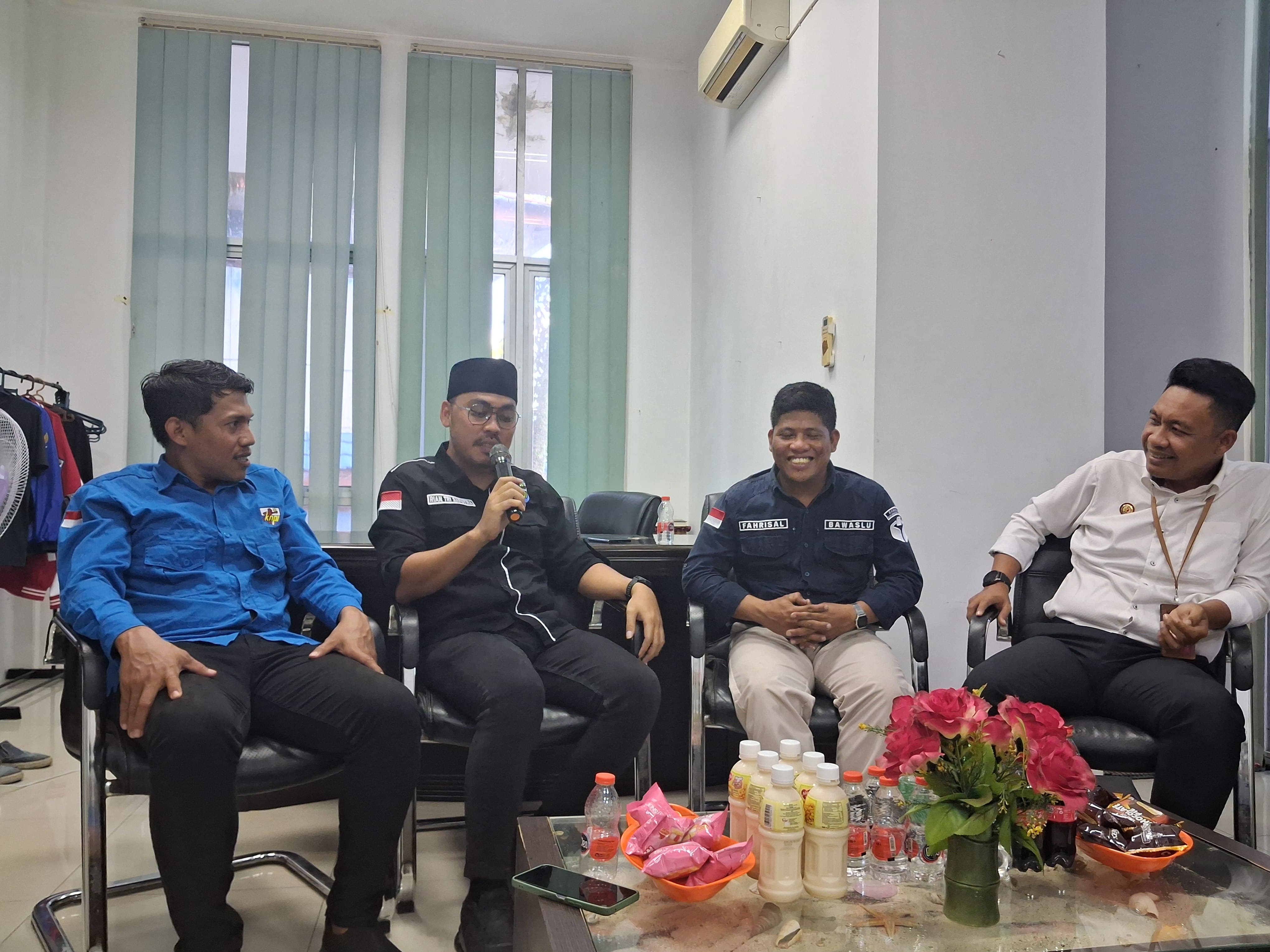 Bawaslu Kukar Kunjungan Ke KNPI Kukar
