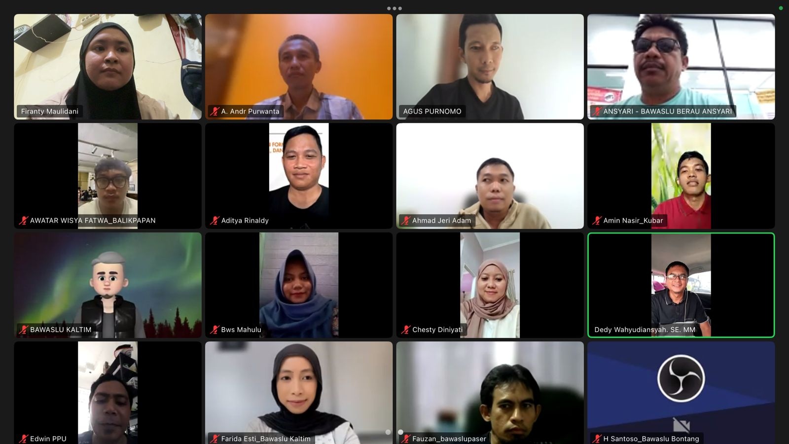 Peningkatan Kapasitas P2H bersama Bawaslu Kaltim