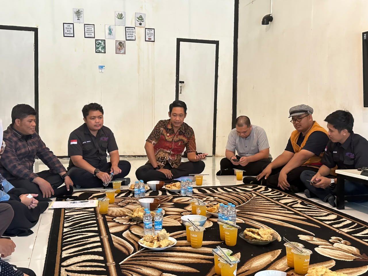 Foto Bawaslu Kukar dan SMSI 