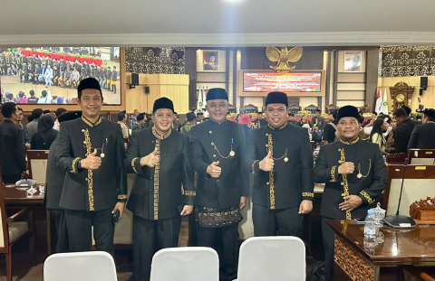 undangan DPRD Hari Jadi Kota Tenggarong ke 244
