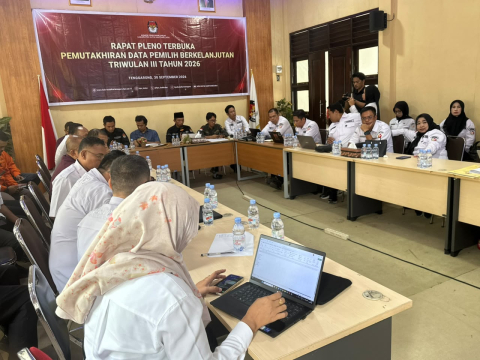 rapat pleno PDPB KPU Triwulan III Tahun 2026