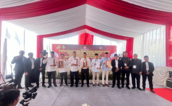 Pengundian Nomor Urut Paslon Bupati dan Wakil Bupati Kukar