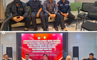 Bawaslu Kukar Awasi Pemeriksaan Kesehatan Bakal Calon dalam Tahapan PSU Pilkada 2024