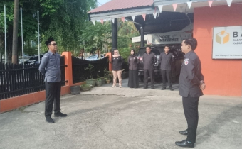 Teguh Wibowo Pimpin Apel Pagi